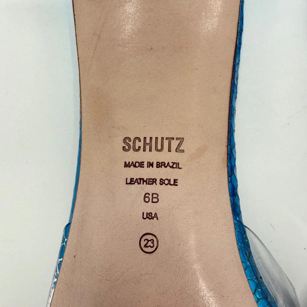SCHUTZ slide sandals